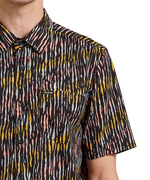 VOLCOM(ボルコム)の「【VOLCOM】HIGH BALL S/S(シャツ/ブラウス・メンズ・ホワイト/ブラック・MEDIUM/SMALL/LARGE)」の8枚目の写真