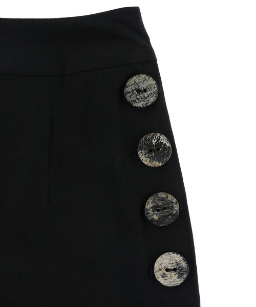 ALEXIA STAM(アリシアスタン)の「Side Button Pants/サイドボタンパンツ(その他パンツ・レディース・ブラック/ベージュ・S/M)」の17枚目の写真