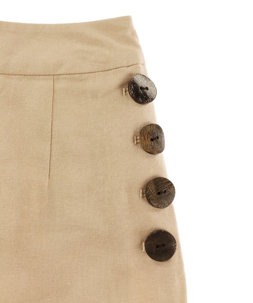 ALEXIA STAM(アリシアスタン)の「Side Button Pants/サイドボタンパンツ(その他パンツ・レディース・ブラック/ベージュ・S/M)」の22枚目の写真