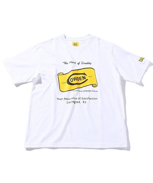 セール Cowden カウデン フロントロゴtee ビッグシルエット フロントデザイン Tシャツ カットソー Freak S Store フリークスストア のファッション通販 Zozotown