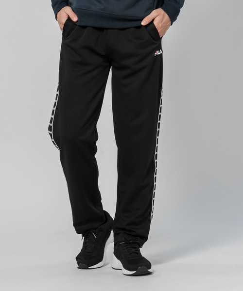 FILA(フィラ)の「【FILA】ストレートロングパンツ / ジャージパンツ(その他パンツ・メンズ・ブラック/ネイビー・MEDIUM/LARGE/X-LARGE)」の4枚目の写真