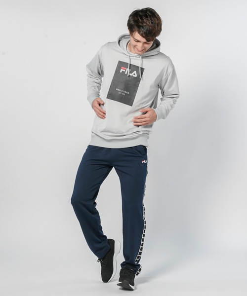 FILA(フィラ)の「【FILA】ストレートロングパンツ / ジャージパンツ(その他パンツ・メンズ・ブラック/ネイビー・MEDIUM/LARGE/X-LARGE)」の22枚目の写真