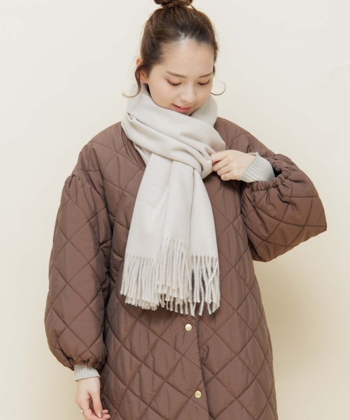 TOMFORD ウール混紡 マフラー 未使用 10%OFF】smooth muffler ～ｽﾑｰｽﾏﾌﾗｰ | flower／フラワー公式通販