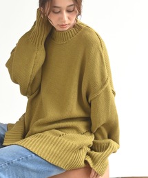 rps | アウトシームワイドニットプルオーバー(ニット/セーター)