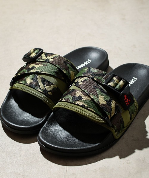 Gramicci(グラミチ)の「★GRAMICCI★SLIDE SANDALS(サンダル・メンズ・ホワイト系その他/ベージュ/ブラック/グリーン系カモフラージュ・27cm/28cm/26cm/24cm/25cm/23cm)」の1枚目の写真