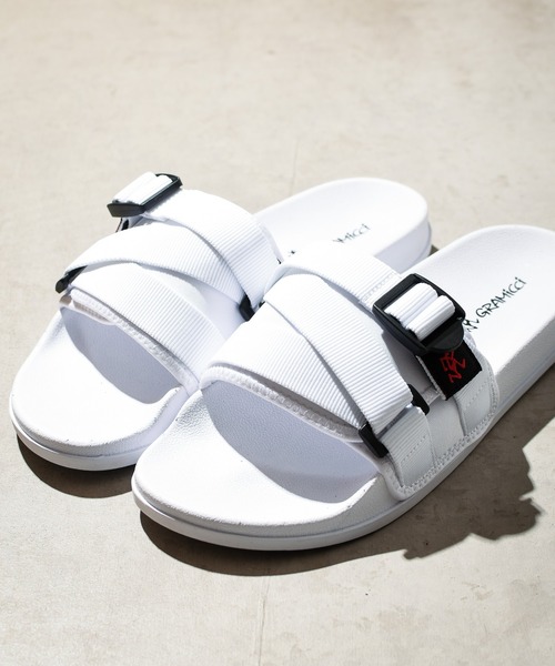 Gramicci(グラミチ)の「★GRAMICCI★SLIDE SANDALS(サンダル・メンズ・ホワイト系その他/ベージュ/ブラック/グリーン系カモフラージュ・27cm/28cm/26cm/24cm/25cm/23cm)」の2枚目の写真