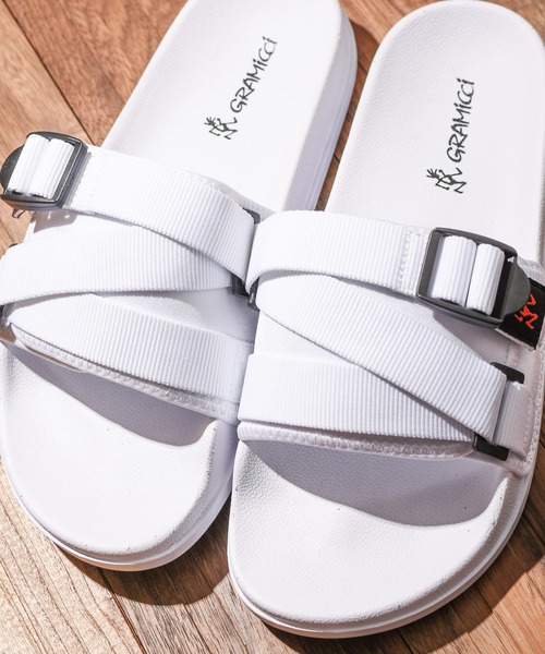 Gramicci(グラミチ)の「★GRAMICCI★SLIDE SANDALS(サンダル・メンズ・ホワイト系その他/ベージュ/ブラック/グリーン系カモフラージュ・27cm/28cm/26cm/24cm/25cm/23cm)」の8枚目の写真