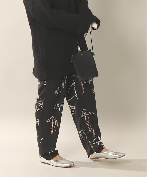 notch.（ノッチ）の「馬柄テーパードパンツ（その他パンツ）」 - WEAR