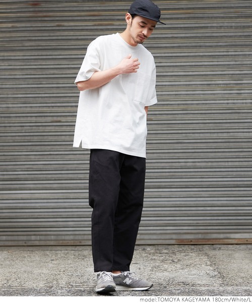 coca（coca）（コカ）の「ヘビーウェイトバックバンダナプリントTシャツ（Tシャツ/カットソー・メンズ・ホワイト/ベージュ・MEDIUM/LARGE）」の3枚目の写真