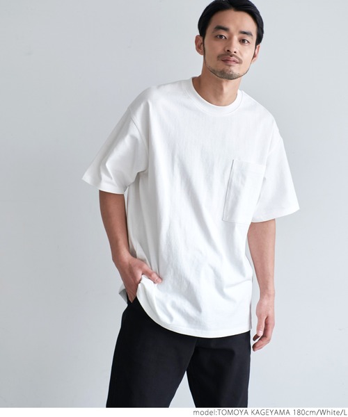 coca（coca）（コカ）の「ヘビーウェイトバックバンダナプリントTシャツ（Tシャツ/カットソー・メンズ・ホワイト/ベージュ・MEDIUM/LARGE）」の6枚目の写真