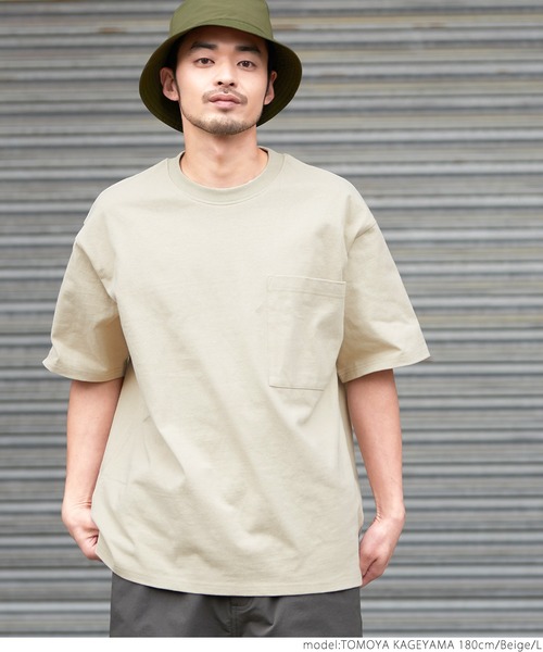 coca（coca）（コカ）の「ヘビーウェイトバックバンダナプリントTシャツ（Tシャツ/カットソー・メンズ・ホワイト/ベージュ・MEDIUM/LARGE）」の15枚目の写真