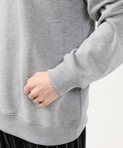 TopIsm(トップイズム)の「ワイドシルエット バックプリント スウェット(Tシャツ/カットソー・メンズ・ブラック/パープル/ネイビー/グレー/ベージュ系その他/ベージュ・M/L)」の21枚目の写真