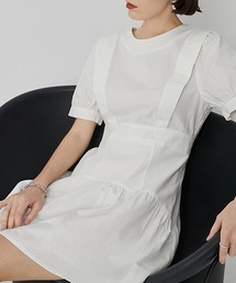 【Fano Studios】Round neck high waist dress FX20L167