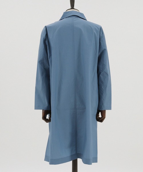 CAMBIO(カンビオ)の「mj7800-MACLOWLY ステンカラーコート(ステンカラーコート・メンズ・サックスブルー/ピンク/サンドベージュ/ネイビー・L/M)」の7枚目の写真