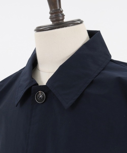 CAMBIO(カンビオ)の「mj7800-MACLOWLY ステンカラーコート(ステンカラーコート・メンズ・サックスブルー/ピンク/サンドベージュ/ネイビー・L/M)」の12枚目の写真