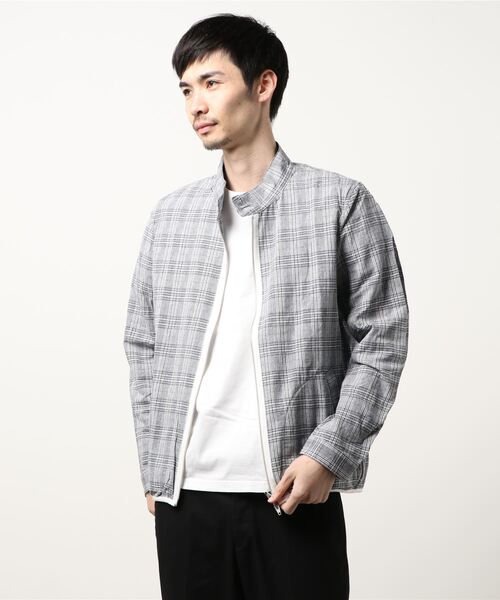LiSS（リス）の「LiSS リス ZIP UP RIB blouson (メンズ)（ブルゾン 
