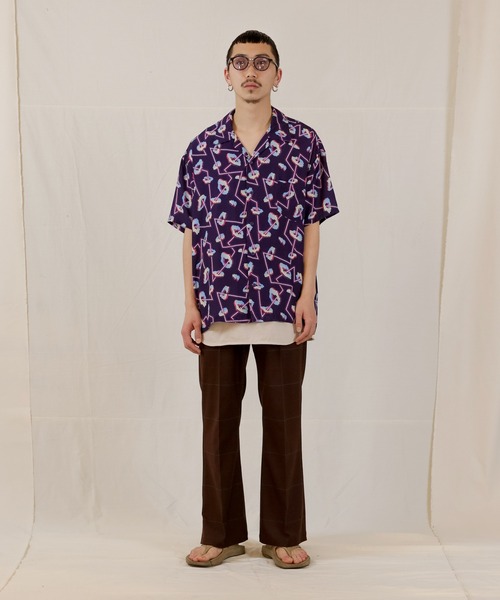 Iroquois（イロコイ）の「NEON LEOPARD H/S SH（シャツ/ブラウス