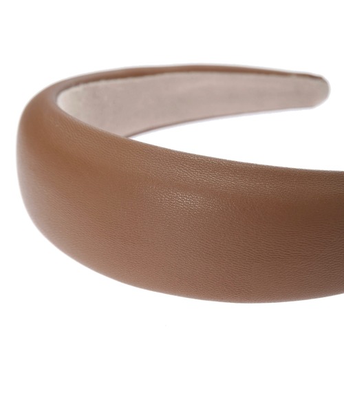 ALEXIA STAM（アリシアスタン）の「Wide Hair Band/ワイドヘアーバンド（カチューシャ・レディース・ブラック/ブラウン/グレイッシュベージュ・FREE）」の19枚目の写真