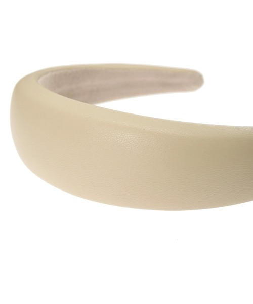 ALEXIA STAM（アリシアスタン）の「Wide Hair Band/ワイドヘアーバンド（カチューシャ・レディース・ブラック/ブラウン/グレイッシュベージュ・FREE）」の9枚目の写真