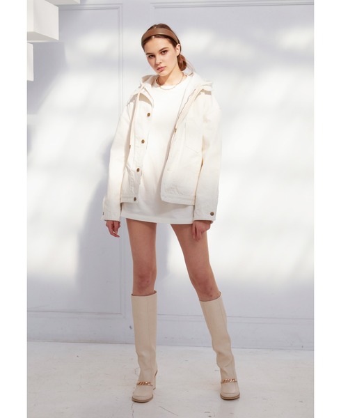 ALEXIA STAM（アリシアスタン）の「Wide Hair Band/ワイドヘアーバンド（カチューシャ・レディース・ブラック/ブラウン/グレイッシュベージュ・FREE）」の10枚目の写真