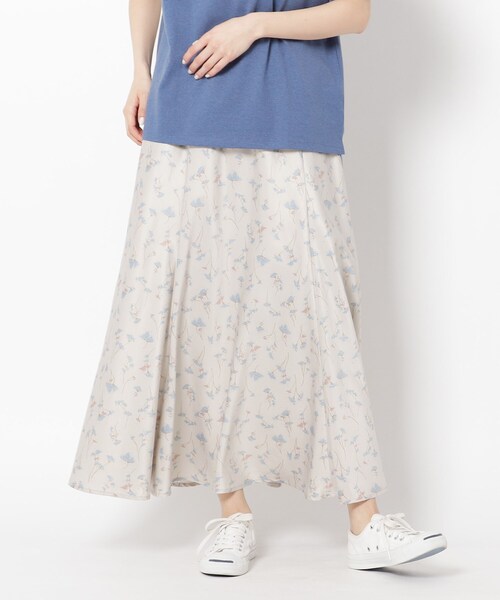 THE SHOP TK （ザ ショップ ティーケー ）の「◆マーメイドフレアスカート（スカート・レディース・チャコールグレー/ダークブラウン/ベージュ系その他3/ブルー系・12/13）」の3枚目の写真