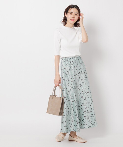 THE SHOP TK （ザ ショップ ティーケー ）の「◆マーメイドフレアスカート（スカート・レディース・チャコールグレー/ダークブラウン/ベージュ系その他3/ブルー系・12/13）」の10枚目の写真