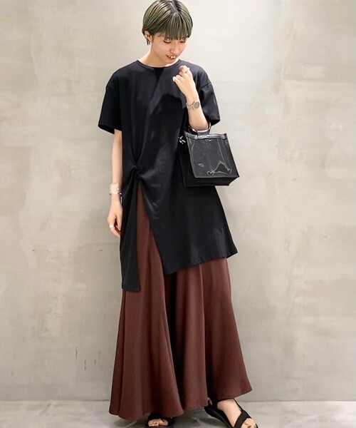 THE SHOP TK （ザ ショップ ティーケー ）の「◆マーメイドフレアスカート（スカート・レディース・チャコールグレー/ダークブラウン/ベージュ系その他3/ブルー系・12/13）」の13枚目の写真