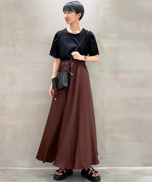 THE SHOP TK （ザ ショップ ティーケー ）の「◆マーメイドフレアスカート（スカート・レディース・チャコールグレー/ダークブラウン/ベージュ系その他3/ブルー系・12/13）」の15枚目の写真