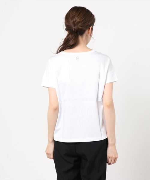 MAISON SCOTCH(メゾンスコッチ)の「半袖Tシャツ【161721】(Tシャツ/カットソー・レディース・ブラック/シャーベット/ホワイト・SMALL/X-SMALL)」の7枚目の写真