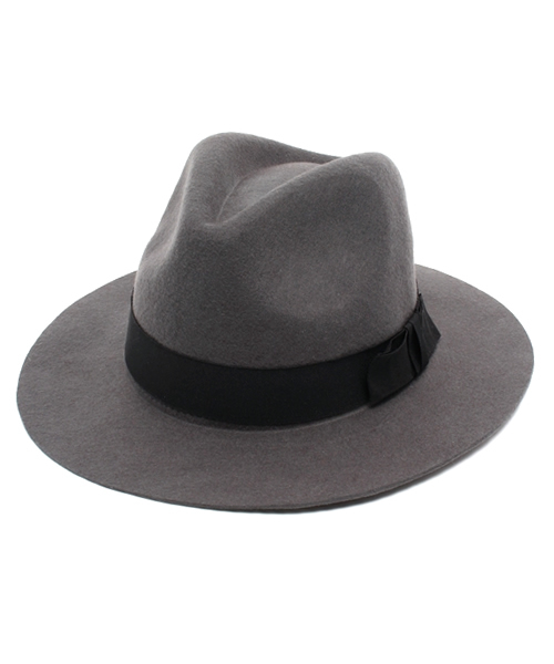ROSE BUD(ローズバッド)の「S-LR-14207 FELT HAT(ハット・レディース・ブラック/グレー系その他/ネイビー/キャメル/ライトベージュ/アイボリー・ONE SIZE)」の3枚目の写真
