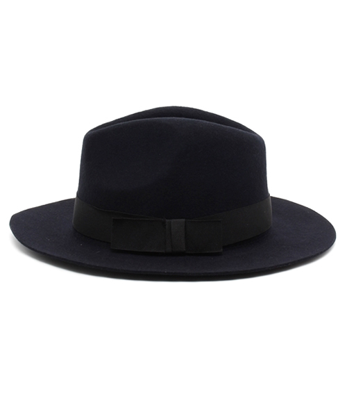 ROSE BUD(ローズバッド)の「S-LR-14207 FELT HAT(ハット・レディース・ブラック/グレー系その他/ネイビー/キャメル/ライトベージュ/アイボリー・ONE SIZE)」の8枚目の写真