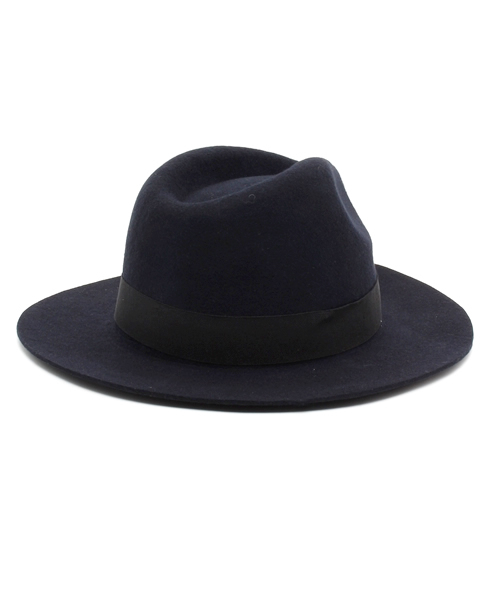 ROSE BUD(ローズバッド)の「S-LR-14207 FELT HAT(ハット・レディース・ブラック/グレー系その他/ネイビー/キャメル/ライトベージュ/アイボリー・ONE SIZE)」の7枚目の写真