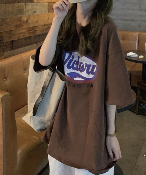 meJane（ミージェーン）の「ストリートプリントロゴカットTシャツ【ZOZOTOWN限定】（Tシャツ/カットソー・レディース・ホワイト/グレー/ブラウン・FREE）」の11枚目の写真