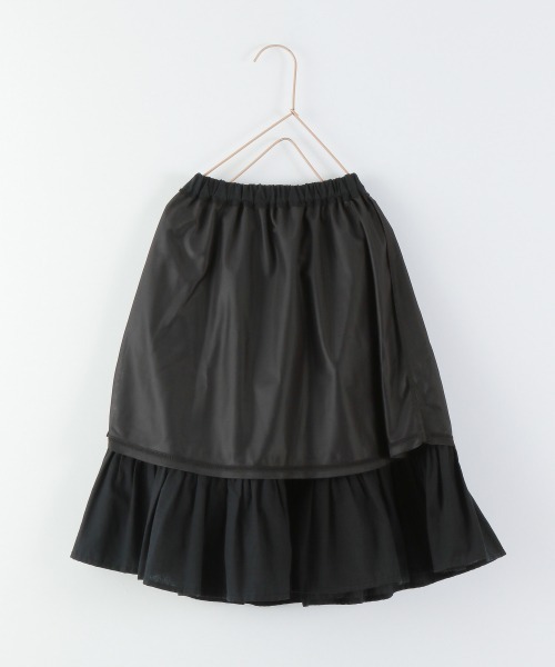 LOWRYS FARM（ローリーズファーム）の「コットンティアードスカート　948662（スカート・キッズ・アイボリー/ブラック/オレンジ・110cm/120cm/130cm）」の4枚目の写真