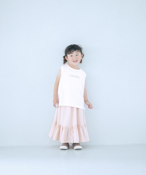 LOWRYS FARM（ローリーズファーム）の「コットンティアードスカート　948662（スカート・キッズ・アイボリー/ブラック/オレンジ・110cm/120cm/130cm）」の15枚目の写真