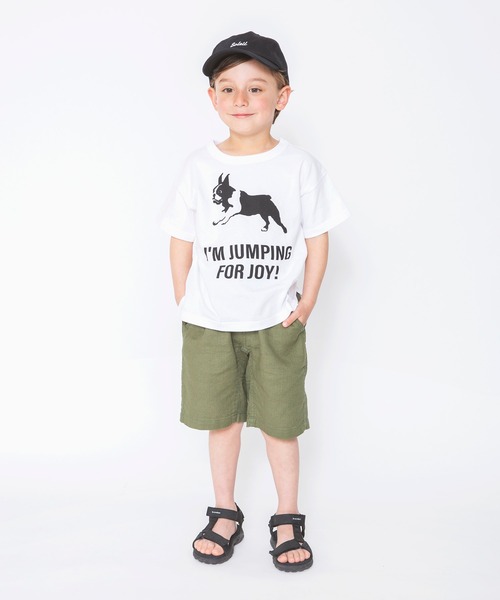 BRANSHES（ブランシェス）の「【爽パン】パナマ織りハーフパンツ（その他パンツ・キッズ・チャコールグレー/サックスブルー/マスタード/カーキオリーブ・100cm/90cm/150cm/120cm/130cm/80ｃｍ/110cm/140cm）」の15枚目の写真