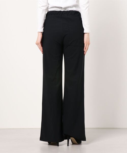 bajra（バジュラ）の「bajra（バジュラ）フレアワイドラインパンツ（その他パンツ・レディース・ブラック・2/3）」の2枚目の写真