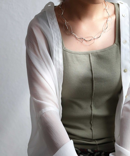 antiqua（アンティカ）の「ネックレス（ネックレス・レディース・シルバー/ゴールド・FREE）」の5枚目の写真