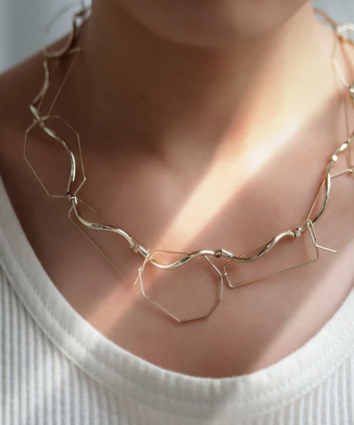 antiqua（アンティカ）の「ネックレス（ネックレス・レディース・シルバー/ゴールド・FREE）」の6枚目の写真