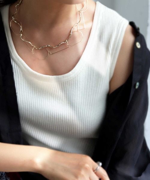 antiqua（アンティカ）の「ネックレス（ネックレス・レディース・シルバー/ゴールド・FREE）」の7枚目の写真