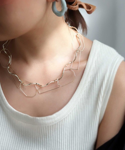 antiqua（アンティカ）の「ネックレス（ネックレス・レディース・シルバー/ゴールド・FREE）」の8枚目の写真