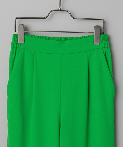 CIAOPANIC（チャオパニック）の「【SCENE by ciaopanic/シーン バイ チャオパニック】ジョーゼットイージースラックスパンツ/WEB・一部店舗限定（スラックス・レディース・ベージュ/サックスブルー/グリーン/ブルー/レッド/ブラック・FREE）」の16枚目の写真