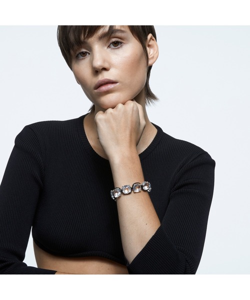 SWAROVSKI スワロフスキー Harmonia バングル ブレスレット 楽天市場】SWAROVSKI 5609662 スワロフスキー Harmonia バングル