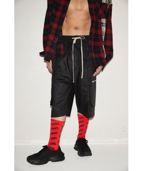 DANKE SCHON(ダンケシェーン)の「DankeSchon/ダンケシェーン/パターンソックス/Pattern Socks(ソックス/靴下・メンズ・レッド/ブルー/ブラック・FREE)」の3枚目の写真