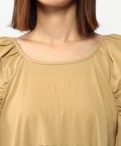 UNRELISH（アンレリッシュ）の「バックシャンリボンカフタンワンピース（ワンピース・レディース・ベージュ/アイボリー・MEDIUM）」の8枚目の写真