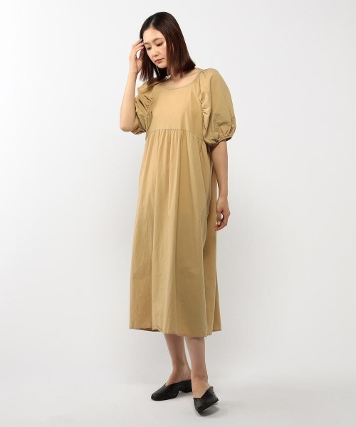 UNRELISH（アンレリッシュ）の「バックシャンリボンカフタンワンピース（ワンピース・レディース・ベージュ/アイボリー・MEDIUM）」の12枚目の写真