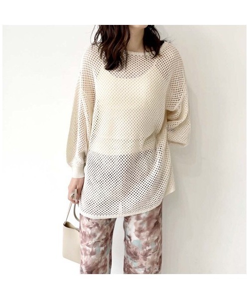 MAISON BREEZE(メゾンブリーズ)の「【MAISON BREEZE】カップ付き リブバックオープンキャミ 193-561-6341(キャミソール・レディース・ブラック/ベージュ/ブラウン/オフホワイト・FREE)」の1枚目の写真