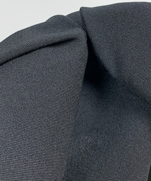 PICCIN(ピッチン)の「【追加生産】リネンライクポケットパールジレ(ベスト・レディース・ブラック/ベージュ・M)」の6枚目の写真