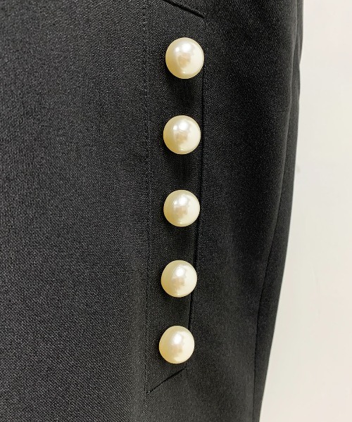 PICCIN(ピッチン)の「【追加生産】リネンライクポケットパールジレ(ベスト・レディース・ブラック/ベージュ・M)」の22枚目の写真
