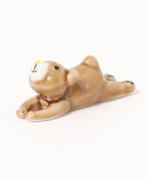 yururira（ユルリラ）の「陶器製アニマル箸置き 17タイプ（カトラリー・レディース・H/P/C/K/B/J/F/N/E/M/D/L/G/O/A/I/Q・FREE）」の12枚目の写真